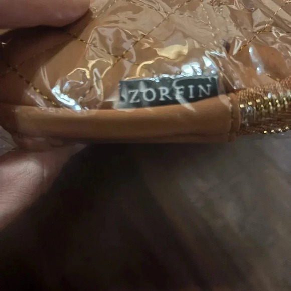 ZORFIN WOMENS BELT/CROSSBODY BAG IN QUILTED BROWN - Picture 13 of 16